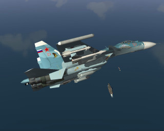 Fighter jet missile wing airborne - a fighter free wallpaper for desktop