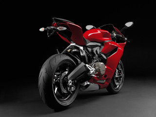 Red motorcycle dark room black 11 - a red motorcycle free wallpaper
