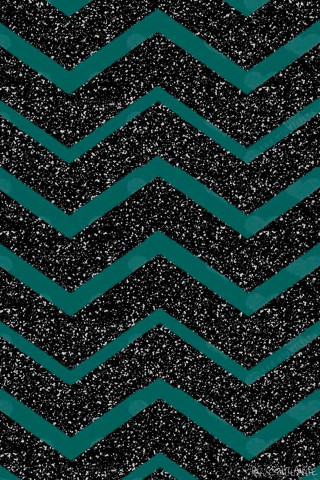 Black green chevron glitter pattern - glitter free wallpaper