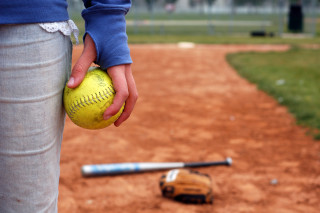 Softball player bat dirt outdoors - a person holding free wallpaper