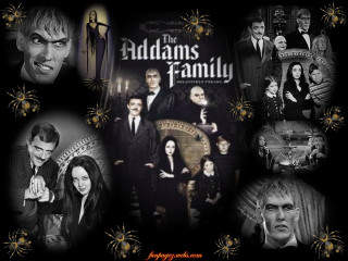 Addams family collage series image - ada gladys killins free wallpaper