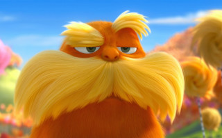 Cartoon character longhair bigeyes blue - the distance free wallpaper