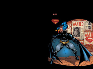 Batman supermangirl building dark superman - superflat free wallpaper