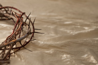 Crown of thorns paper cloth - radiant free wallpaper