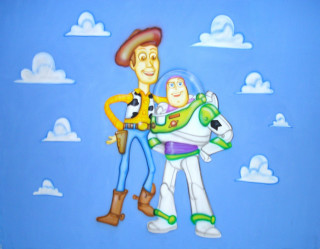 Man woman toyhorse cow blue - pixar and disney animation free wallpaper for desktop