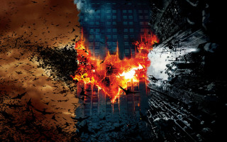 Bat symbol city bats night - bat free wallpaper