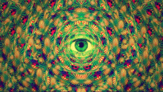Psychedelic eye colorful abstract art - psychedelic art free wallpaper