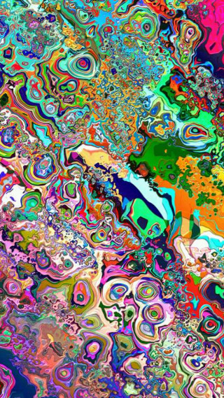 Colorful background shapes vibrant art - colorful free wallpaper
