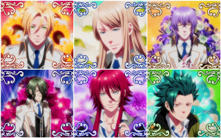 Anime characters colored hair styles - vivid free wallpaper