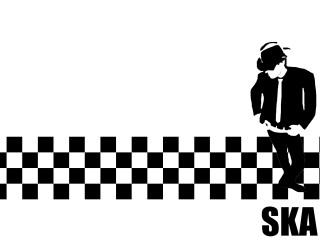 Man suit tie checkered wall 2 - a skateboard free wallpaper