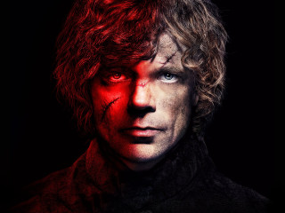 Man red eyes black shirt - a man free wallpaper