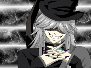 Long hair hat cell phone - holding free wallpaper