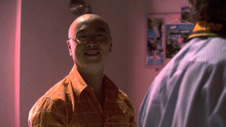 Yellow shirt smiling man pink - dada free wallpaper