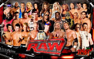 Wrestlers raw wrestling ring group - a wrestling ring free wallpaper