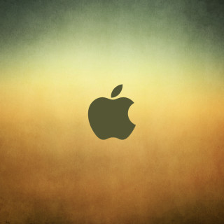 Apple logo wall brown background 2 - brown free wallpaper