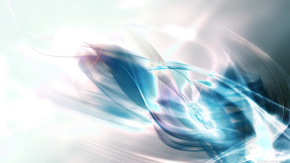 Blue abstract design white background - a white background free wallpaper