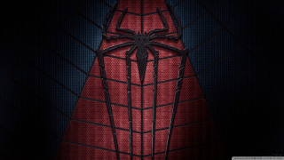 Spider man poster red black - a spider free wallpaper