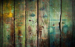 Wooden wall peeling paint yellow - paint free wallpaper