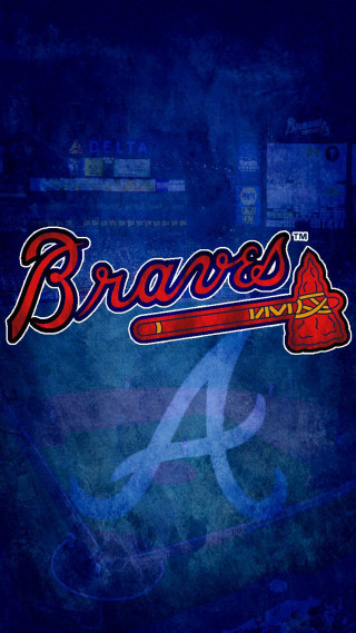 Baseball team logo blue background - dr. atl free wallpaper