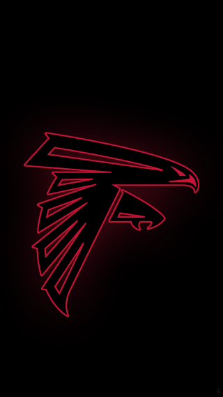Red neon sign black background - computer art free wallpaper