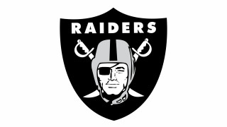 Oakland football logo black white 2 - a helmet free wallpaper