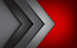 Red grey background black arrow - constructivism free wallpaper