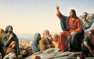 Jesus lecture rocky area sky - m free wallpaper