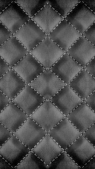 Black leather texture diamond pattern 2 - new free wallpaper