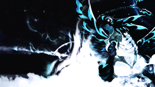 Dragon sky clouds stars nighttime - blue wing free wallpaper
