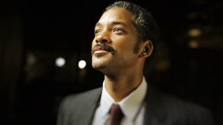 Visionary asian man suit afrofuturism - his face and shoulders free wallpaper