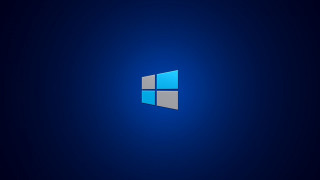 Blue wallpaper window background white - a window in the middle of it free wallpaper