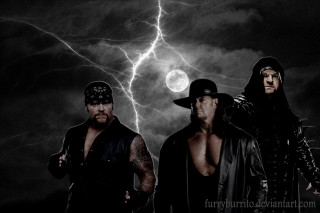 Gothic leather jacket moon lightning - a matte painting free wallpaper