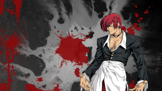 Man red hair black suit - a black suit free wallpaper