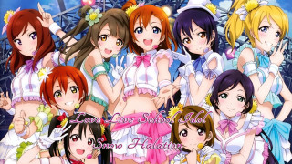 Love school idol group official - maid outfit free wallpaper
