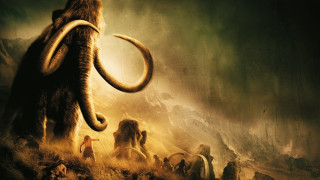 Mammoth people mountain cloudy sky - a sky full free wallpaper