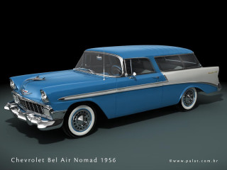 Blue white car black background - matte drawing free wallpaper