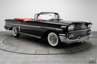 Black white car museum red - car free wallpaper