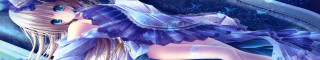 Woman purple dress blue hat - a blue hat free wallpaper