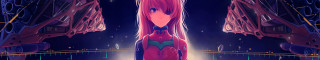 Anime girl giant clock dark - a giant clock free wallpaper