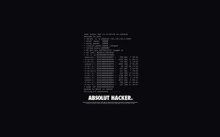 Black background white text image 10 - ascii art free wallpaper