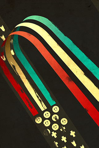 Poster buttons ribbon cross image - a cross free wallpaper