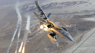 Silver jet flying smoke jet - epic free wallpaper for desktop