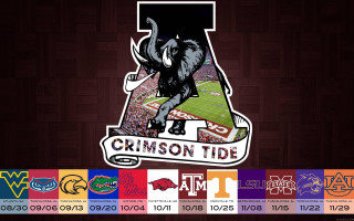 College mascot banner crimson tide - wallpaper free wallpaper