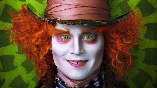Redhair greeneyes top hat tie - steampunk free wallpaper