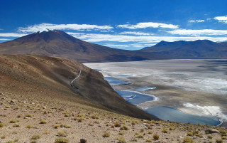 Mountain river background clouds sky - carpoforo tencalla free wallpaper