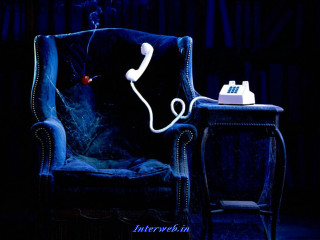 Chair phone cord table phone - a phone free wallpaper