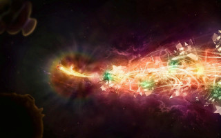Colorful abstract background starburst center - chris labrooy free wallpaper