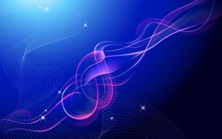 Blue background swirly design bright - a hologram free wallpaper for desktop