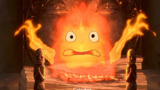 Cartoon character fire demon background - a fire free wallpaper