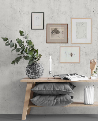 Concrete room vase plant pictures - a plant free wallpaper